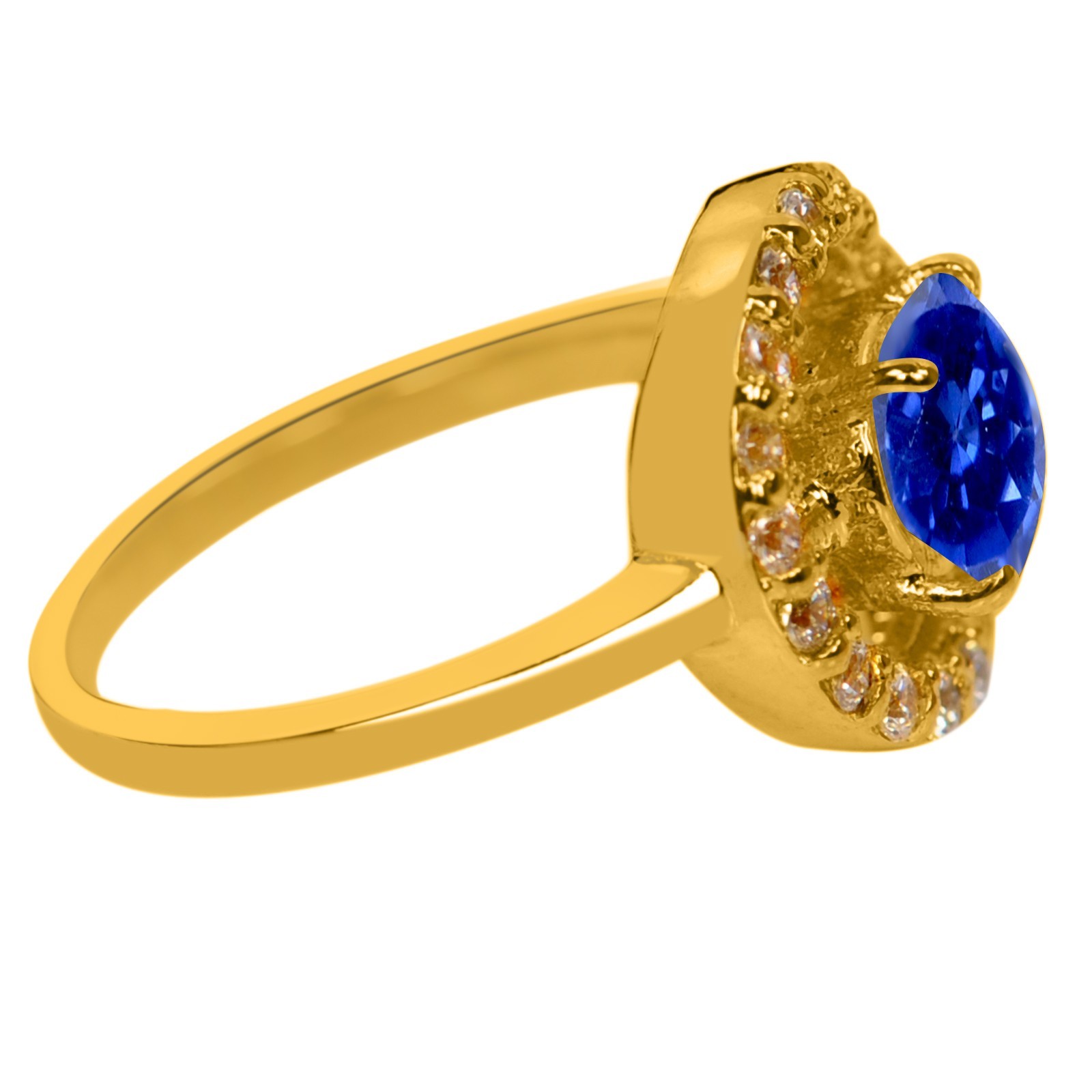 14KT Gold 1.80 Carat Natural Tanzanite IGI Certified Diamond Ring – Tariffs Free
