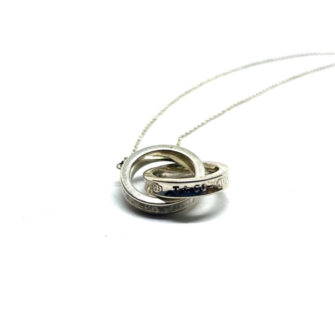 Tiffany & Co. Double Loop Necklace Silver 925 Unisex Pre-Owned