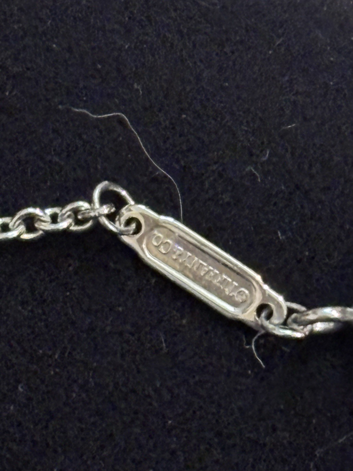 Tiffany & Co. Prasiolite Love Bug Sparkler Necklace 18ct & Silver 18-20″ Rare