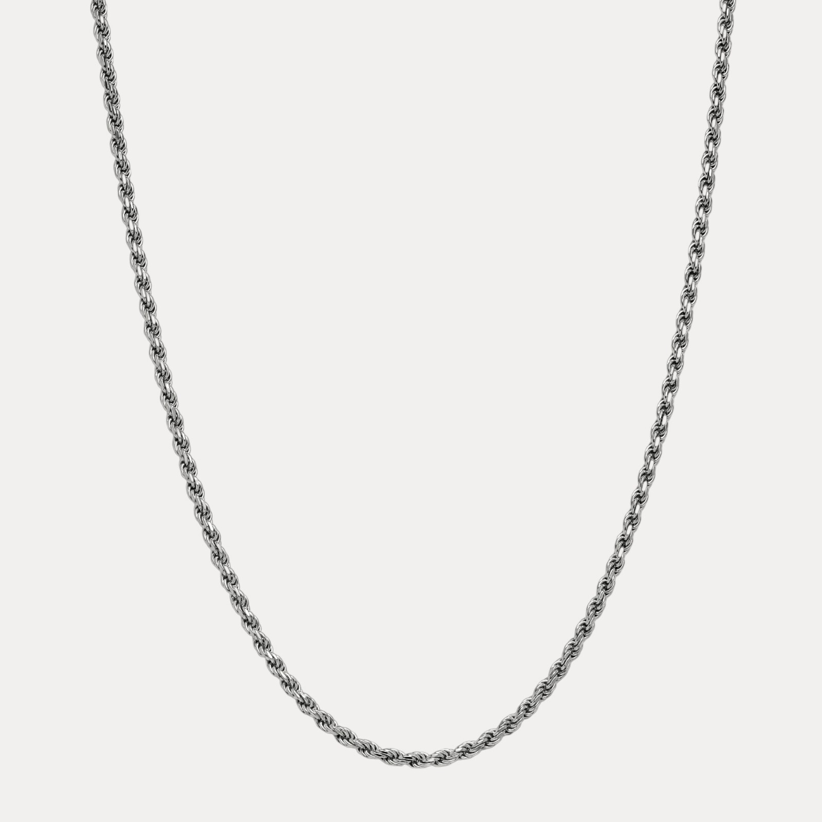 6mm Diamond Cut Rope Chain Necklace – 925 Sterling Silver Or 14k Gold Vermeil