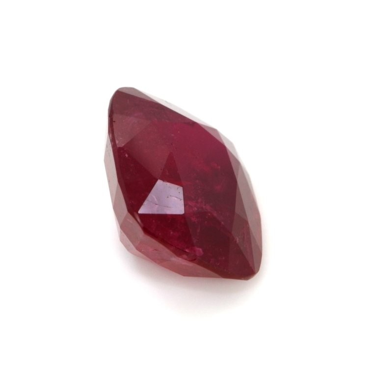 Tanzania Cushion Red Ruby 18K Yellow Gold Ring 10.35CT