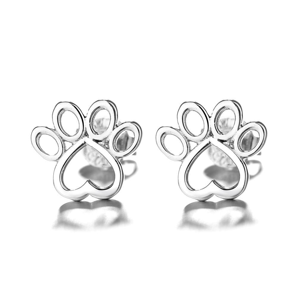 925 Sterling Silver Flower Stud Earrings Round CZ Halo Floral Jewelry Gift Women