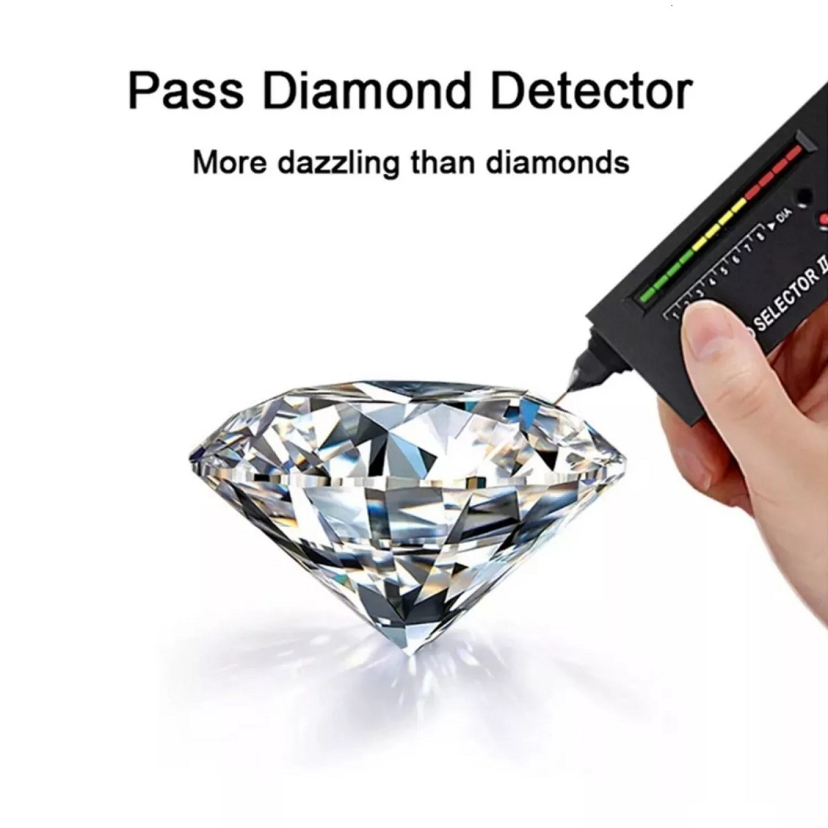 1 Carat D VVS1 Moissanite Engagement Wedding Ring Real 925 Sterling Silver