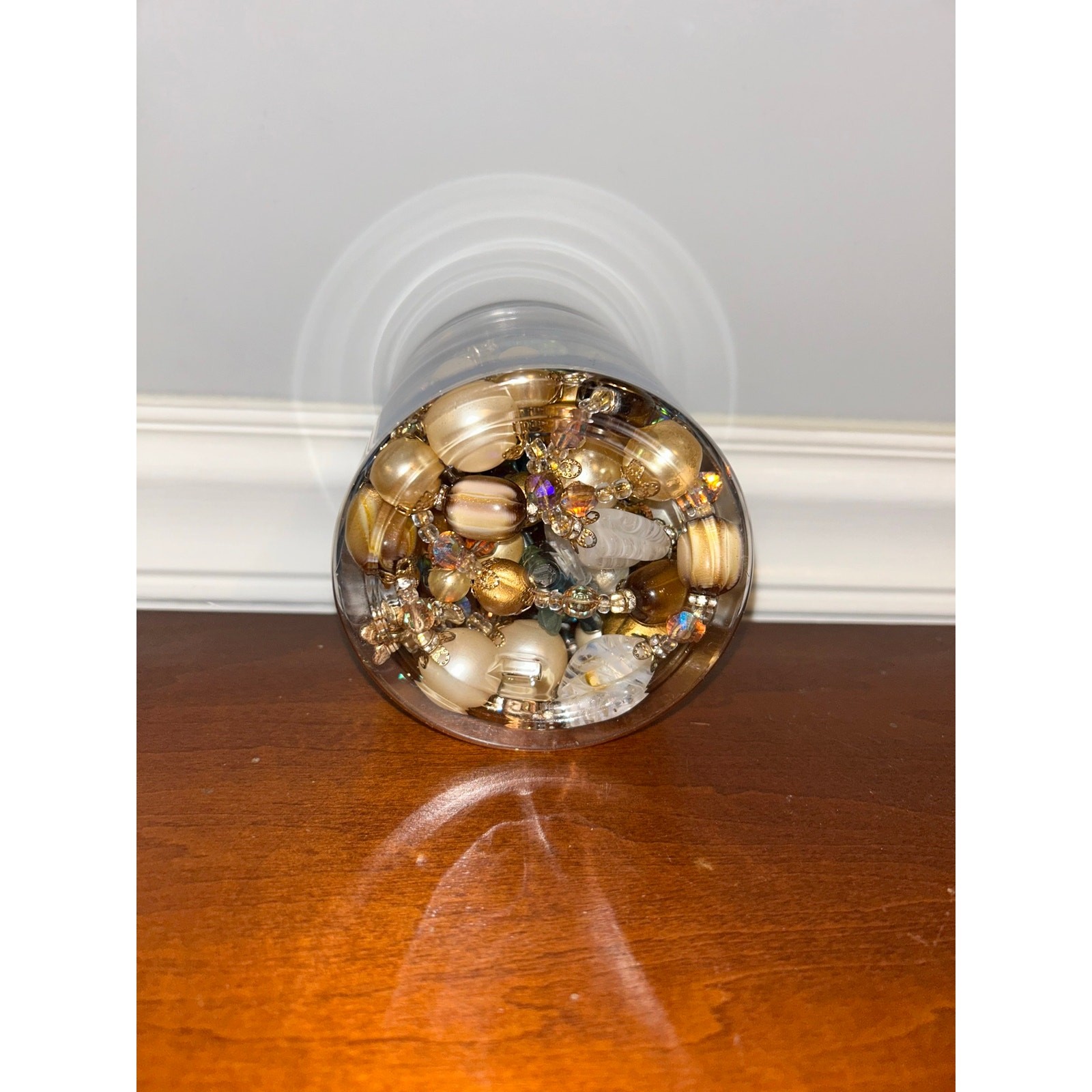 Gemstone and Glass Necklace Mystery Jar – Curated Wearable Estate Lot 16 oz