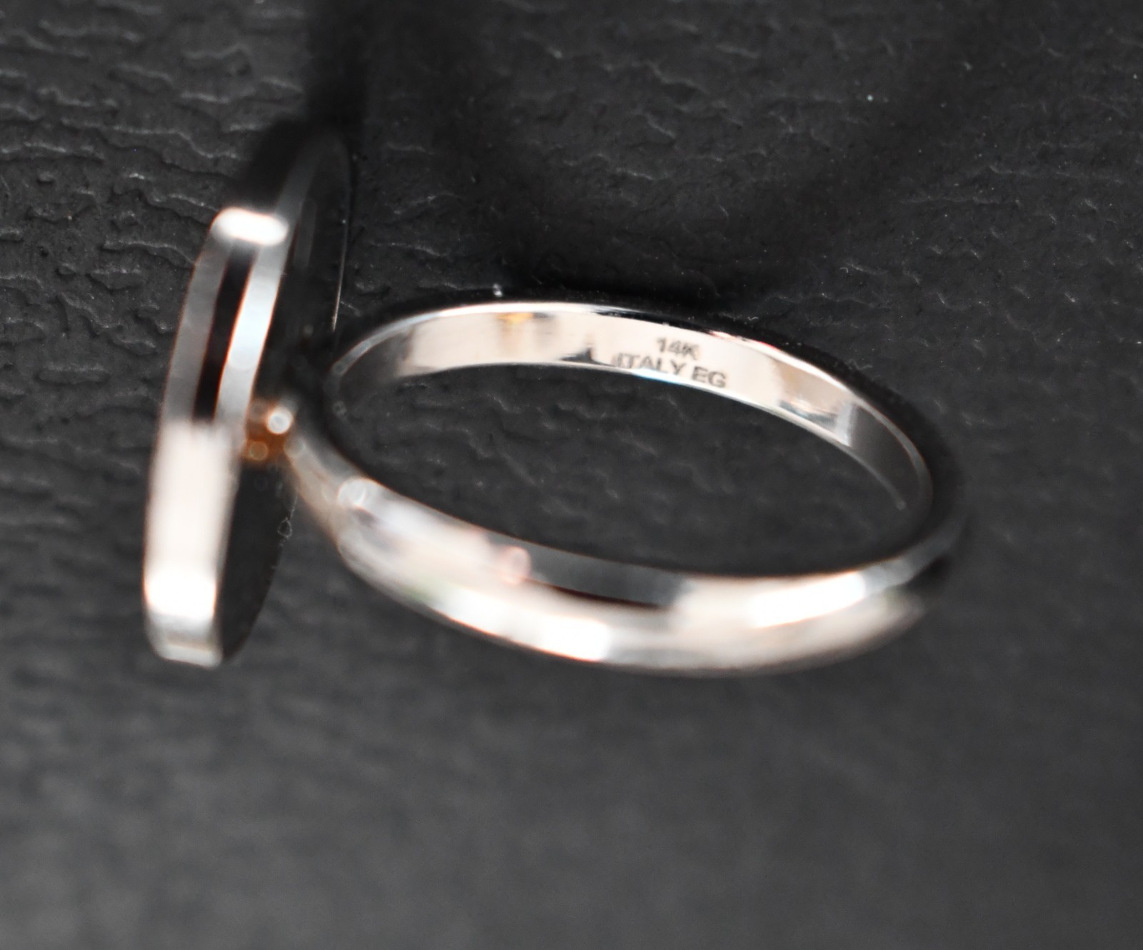 New Unbranded ITALY 50-LIRE Coin 14K Gold Electroplate COIN Ring Size 7