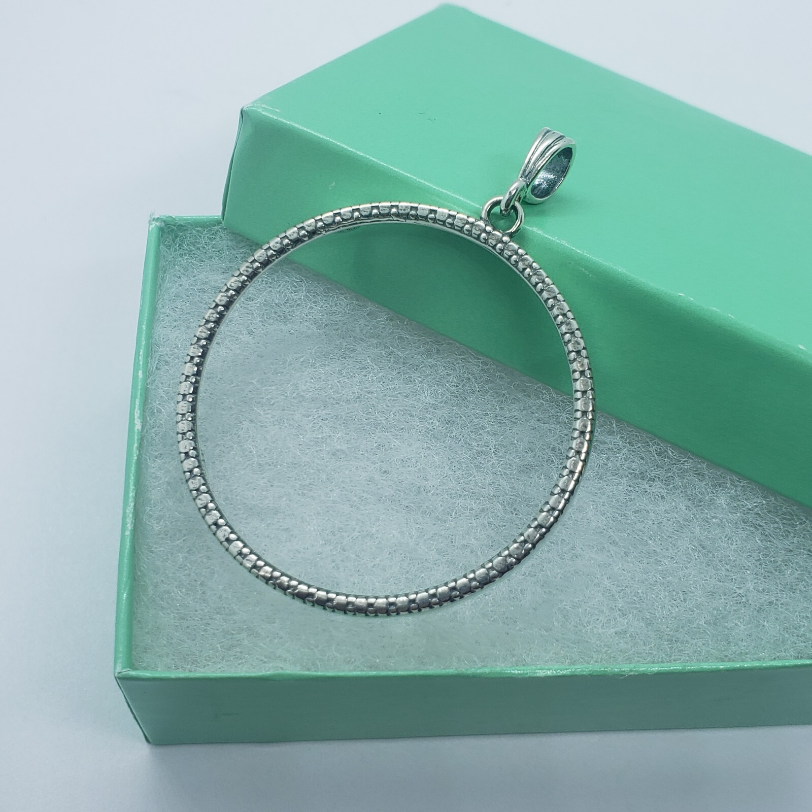 Sterling Silver Nickel Bezel 22 mm 5 Cents Coins Prong Back Illusion Edge