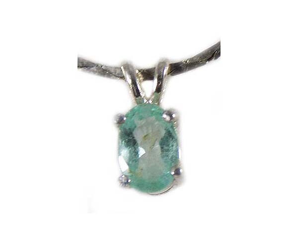 19thC Antique ½ct Emerald+Silver Pendant: Ancient Islam Moghul India Koran Verse
