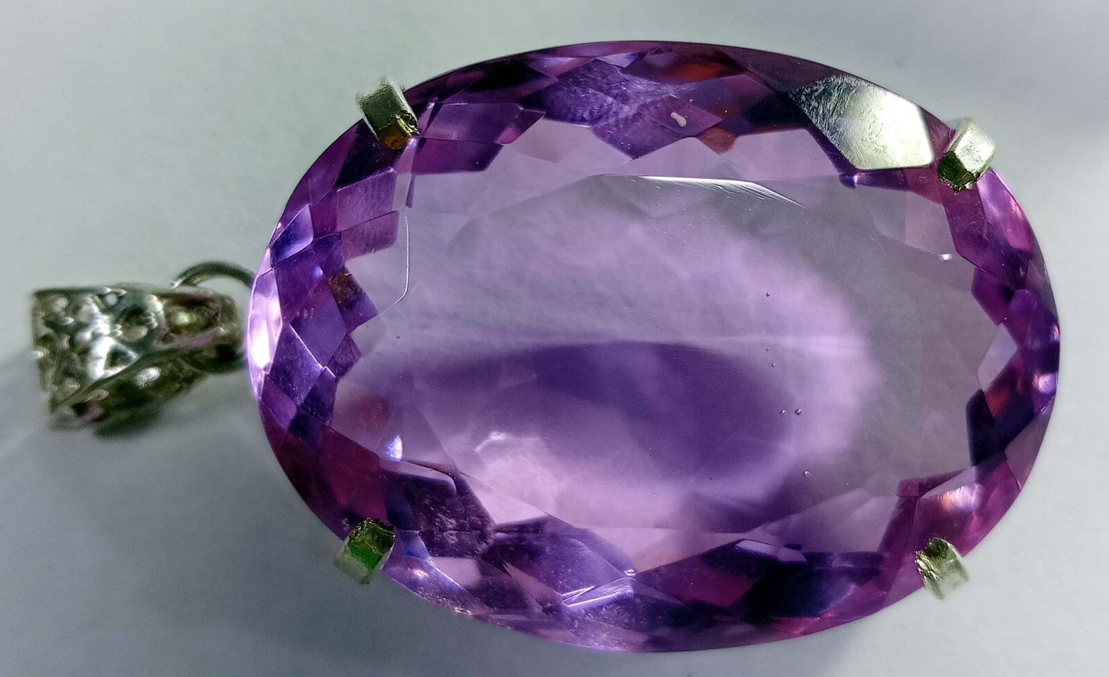 Pink Topaz Pendant Oval Cut 135.10 Ct Natural Loose Gemstone EGL Certified PD034