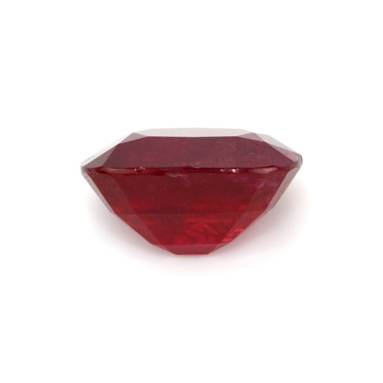 Tanzania Cushion Red Ruby 18K Yellow Gold Ring 10.35CT