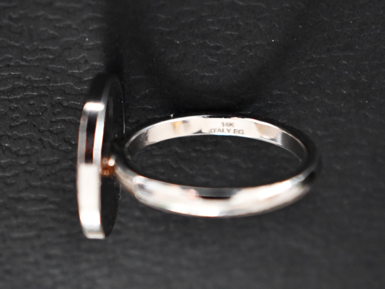 New Unbranded ITALY 50-LIRE Coin 14K Gold Electroplate COIN Ring Size 7