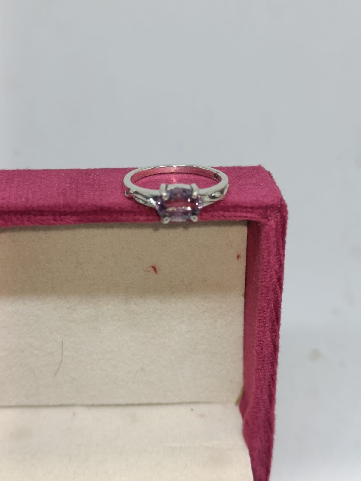 Vintage Alexandrite Ring, Engagement Ring, 925 Sterling Silver Ring, Anniversary