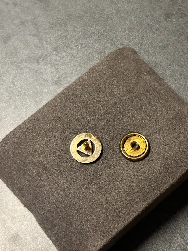 Vintage 10K Yellow Gold Job’s Daughters Past Associate Guardian Lapel Pin