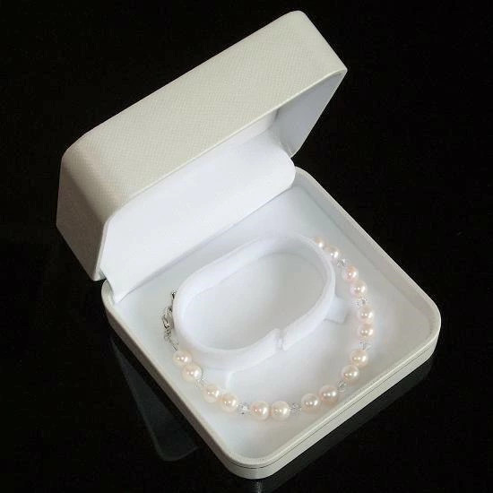 Akoya pearl bracelet 6.5 7.0mm white Akoya genuine pearl pearl Akoya pearl gift