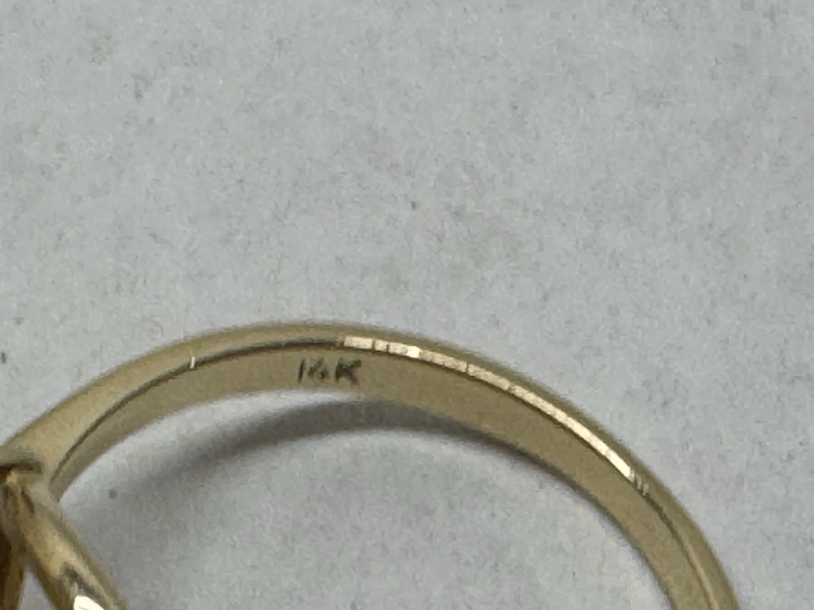 14ct yellow gold with 17.4 ct. Citrine cocktail ring size 7.5