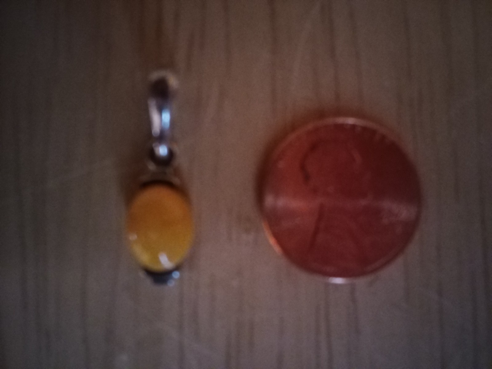 Minimalist Butterscotch Amber Pendant