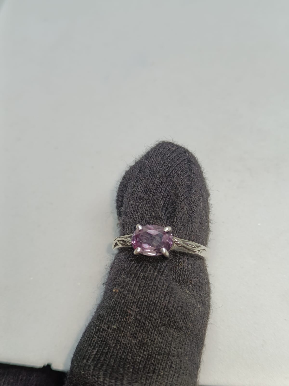 Vintage Alexandrite Ring, Engagement Ring, 925 Sterling Silver Ring, Anniversary